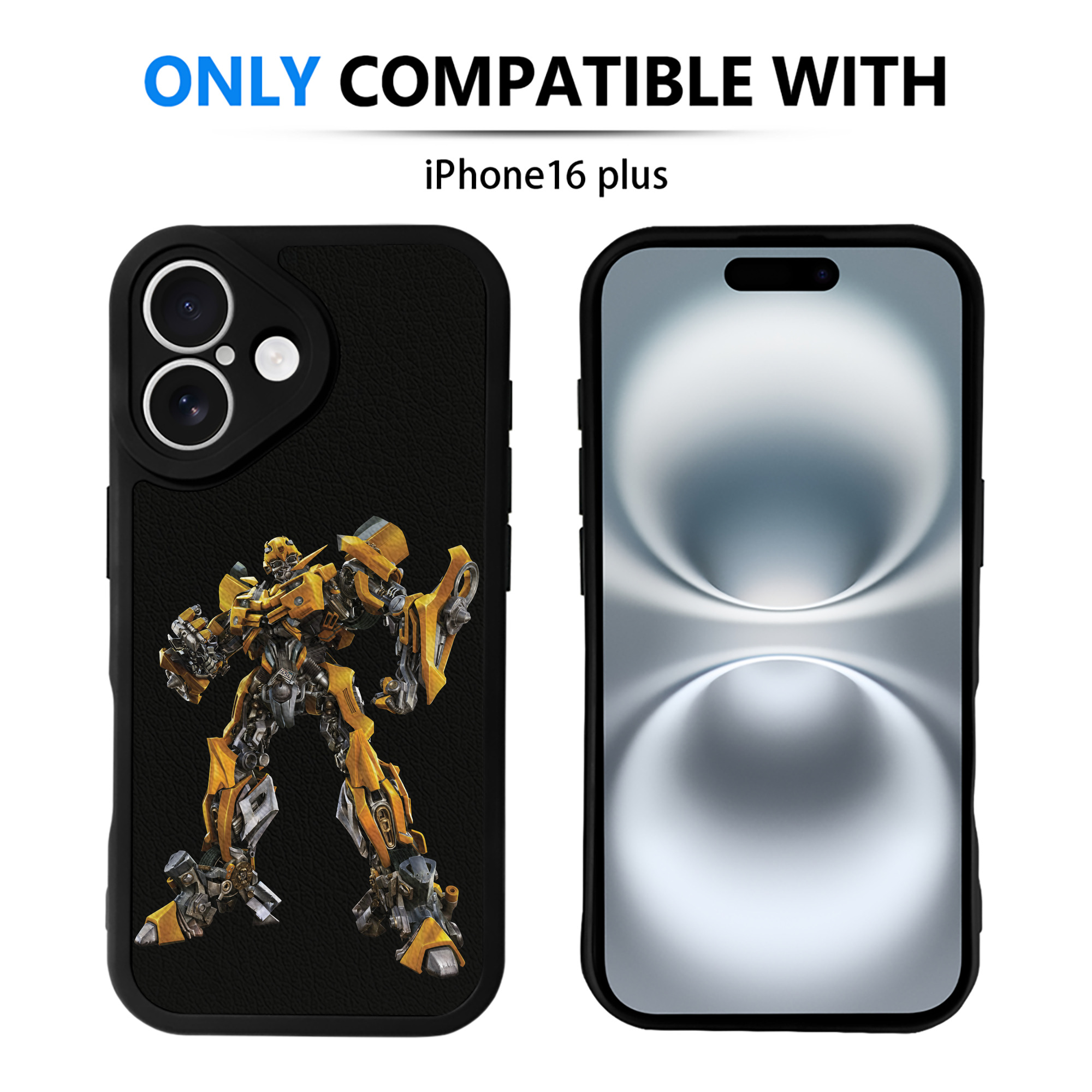 （画像用）  【iPhone 16シリーズ対応】シリコンスマホケース（レザー調） 材質：シリコン